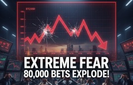 비트코인, 9만달러 붕괴...8만달러 베팅 폭증