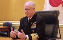 美 해군참모총장 "韓·日과 조선업 협력 필수"