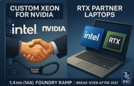 인텔, 7조 수혈 받고 엔비디아 '하청 기지'로