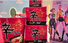 K라면, K팝 붐 타고 글로벌 공략 가속화