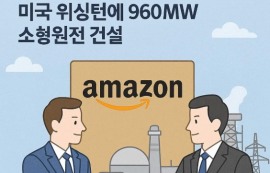 아마존 SMR 건설에 한수원·두산에너빌 참여