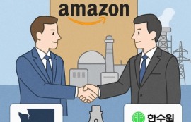 아마존 SMR 건설에 한수원·두산에너빌 참여