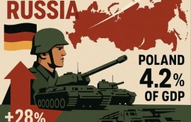유럽, 러 위협에 국방비 급증...獨 28% 증액