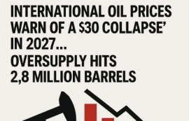 "국제유가, 2027년 배럴당 30달러 붕괴할 것"