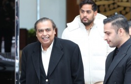 이재용 회장, 인도 부호 암바니 회장과 회동