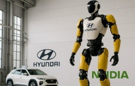 현대차·엔비디아 '피지컬 AI', 美 공장 누빈다