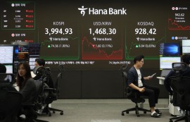 코스피, 외국인·기관 매수세에 1.90% 급등