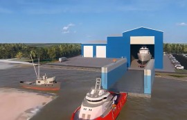 美, 880억 원 규모 국방 전용 조선소 건설