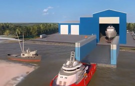 美, 880억 원 규모 국방 전용 조선소 건설