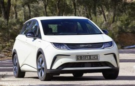 비야디 '돌핀', 글로벌 판매량 100만대 돌파