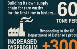 美·加, 中 배제 중희토류 정제공장 가동 나서