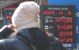 정부, 환율 심리적 저지선 1480원 방어 총력