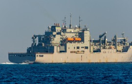 HJ중공업, 美 해군 함정 MRO 첫 계약 체결