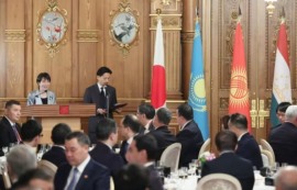 日, 중앙아시아 5개국과 경제 협력 강화