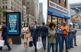 "美 경제, 부자는 지갑 열고 서민은 빚낸다”