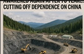 美, 흑연광산 70년만에 가동..."中 의존 탈피"