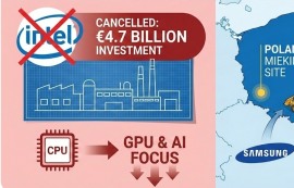 인텔, 폴란드 공장 철회...삼성·TSMC에 기회?
