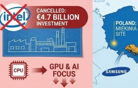 인텔, 폴란드 공장 철회...삼성·TSMC에 기회?