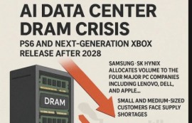 D램 대란에 PS6·차세대 X박스 출시 연기되나