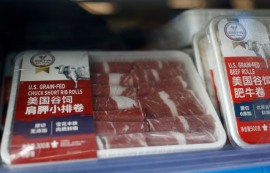 中, 수입 소고기에 ‘55% 추가 관세’ 폭탄 부과