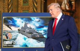 美 의회조사국, 트럼프 '황금 함대' 구상 제동