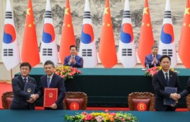 韓·中, 식품·지식재산권 등 15건 협력 MOU