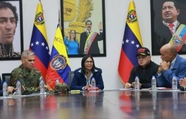 베네수엘라 대통령 권한대행, 美에 협력 요청