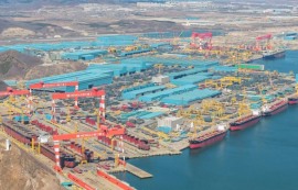 中, 2025년 컨테이너선 수주 세계 1위 탈환