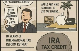 OECD, 글로벌 최저세 15% '美 기업' 제외