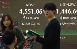 코스피, 외국인 순매수에 사상 최고치 마감