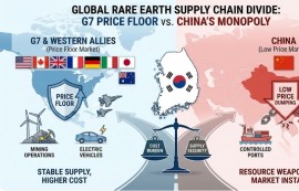 G7, 中 맞서 희토류 ‘가격 하한제’ 전격 도입