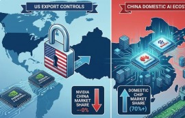 中, 기업에 엔비디아 H200 주문 중단 지시