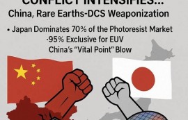 中·日, DCS 등 반도체 공급망 갈등 격화