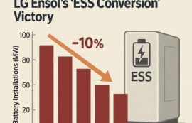 美 배터리 역성장에 LG엔솔 ESS '승부수'