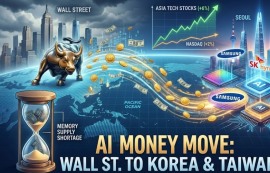 “월가 떠나 韓·대만”... AI 머니, 亞 기술주로