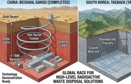 中, 고비 사막 지하에 '핵폐기물 연구소' 완공