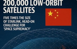 中, 위성 20만기 쏜다...머스크 스타링크 5배