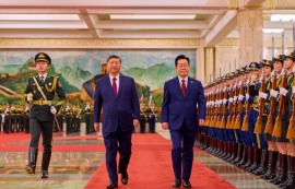 韓 이어 캐나다·영국 정상들도 베이징으로