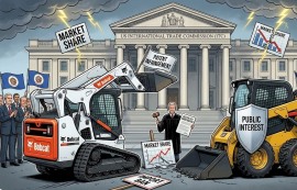 美 정부, 두산밥캣 vs 캐터필러 특허전 개입