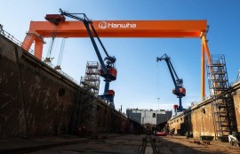 美, 한화 '조선 인력 양성'에 800만달러 지원