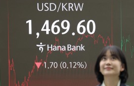 환율, 李대통령 발언에 2일 연속↓1460원대