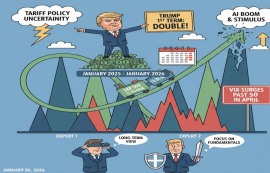 S&P500, 트럼프 2기 첫해 13.3% 상승 그쳐