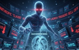 AI '클로드' 충격으로 부호 자산 90조원 증발