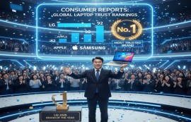 LG 노트북 신뢰도, 삼성·애플 꺾고 세계 1위