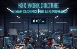 중국식 ‘996 근무제’, 美 실리콘밸리 문화로