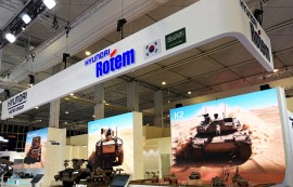 현대로템, 사우디서 미래전 대응 기술 선봬