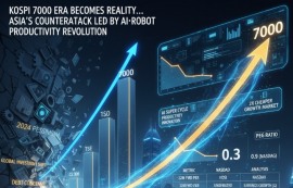 AI·로봇 생산성 혁명, 코스피 7000시대 여나