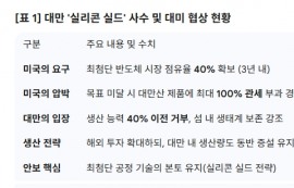 대만, 美의 ‘반도체 생산 40% 이전’ 요구 거부