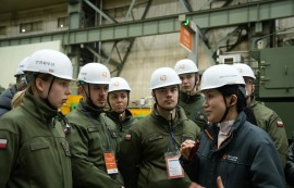폴란드 육사생, 한화 K무기 생산 현장 방문