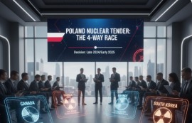폴란드 2차 원전사업, 캐나다 참여로 '4파전'